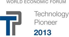 World Economic Forum 2013 Tech Pioneer