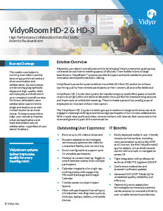 VidyoRoom HD-2 & HD-3 Français