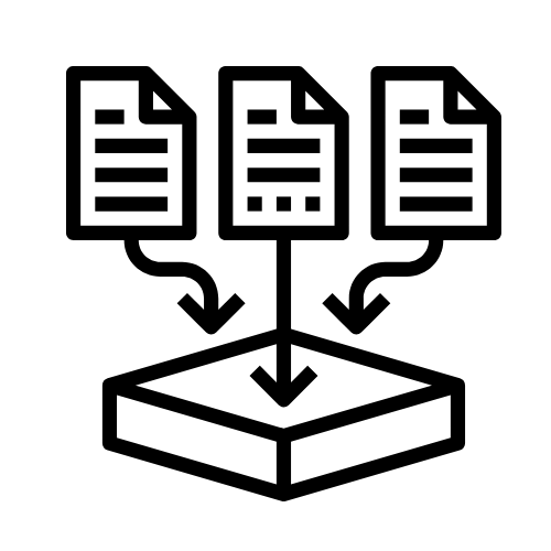 Symbol für das Erfassen und Analysieren von Videoanrufdaten