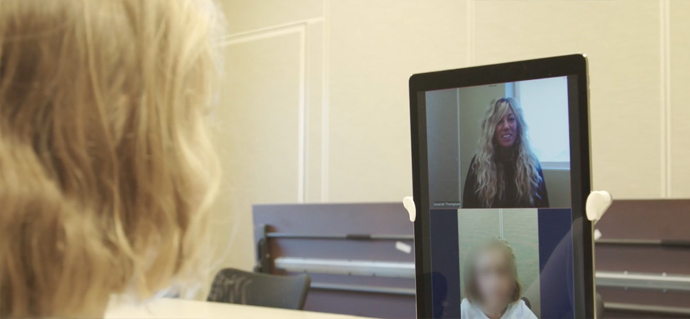 mobiele videosamenwerking voor gedragsgezondheid