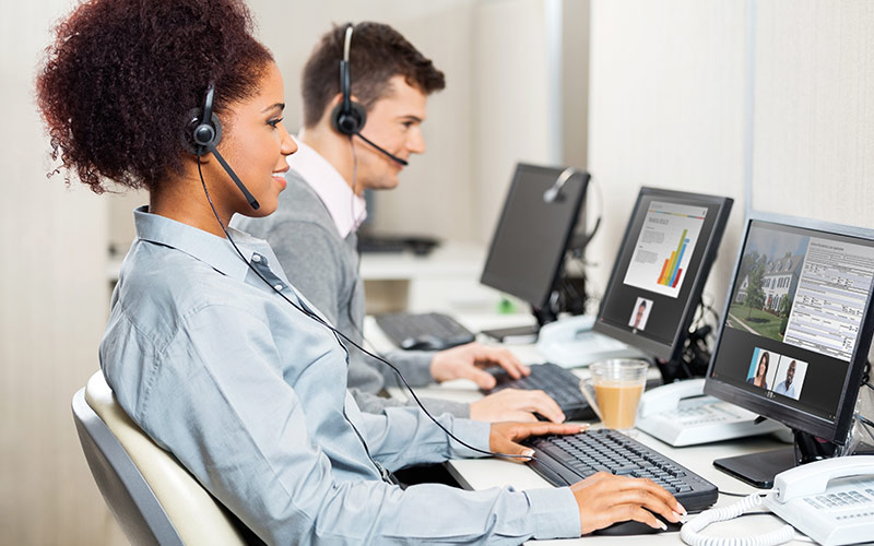 Call Center con video incorporato