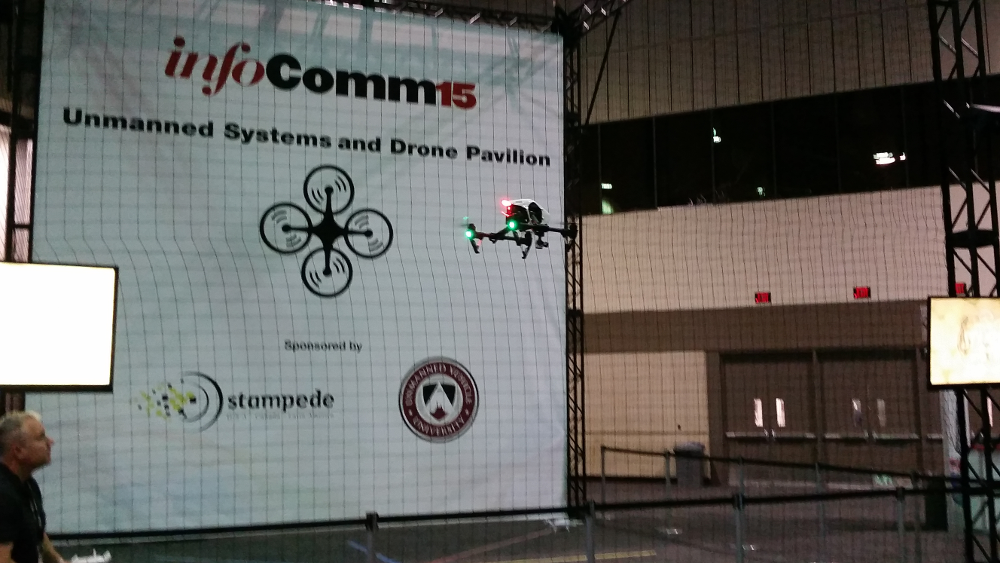 Drone Cage InfoComm