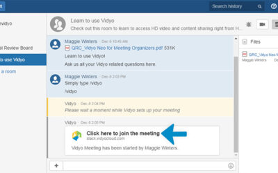 VidyoConnect voor HipChat is hier