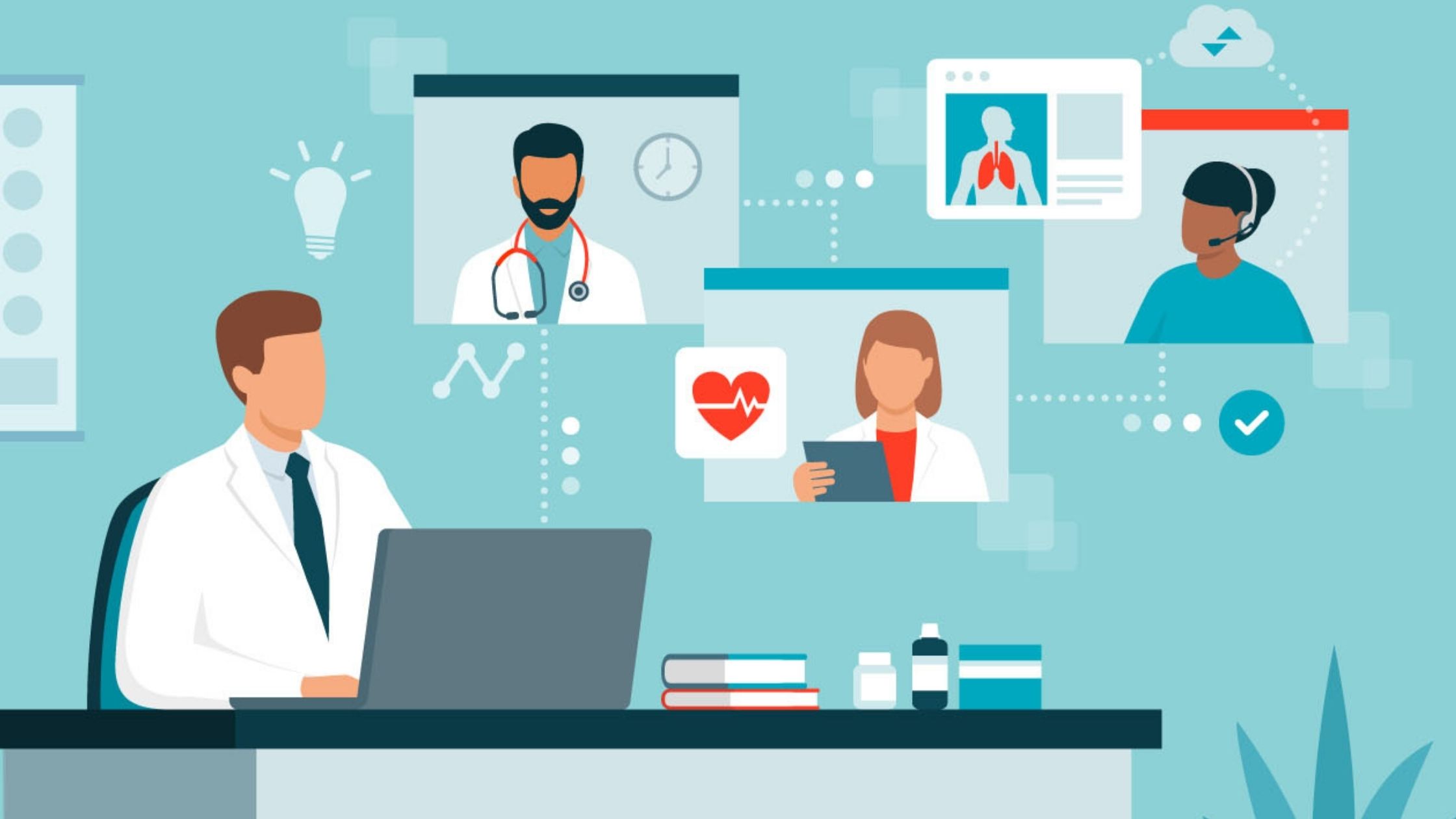 Establecer un centro de atención virtual para agilizar las operaciones y mejorar la atención al paciente en su clínica