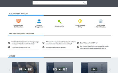 Vidyo lanceert nieuw en verbeterd Helpcentrum!