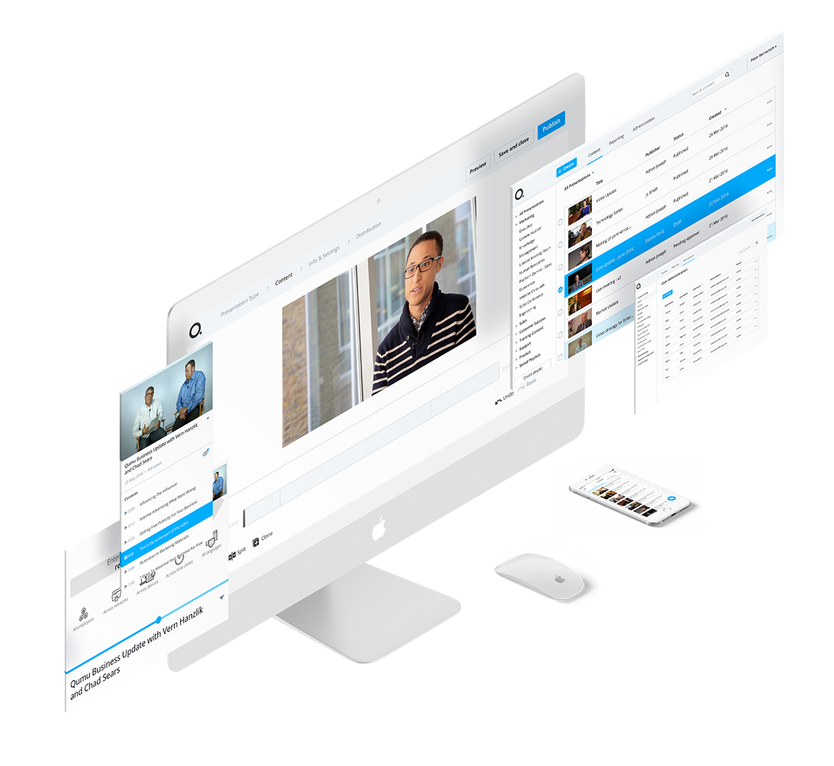 qumu-platform-perspectief-sm-1-1 vrouwelijke werknemer leert zelf via video