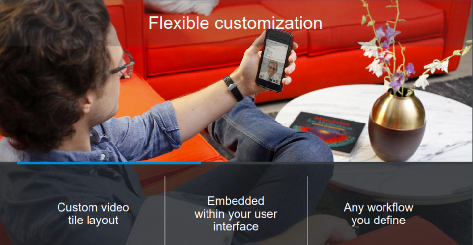 customize your app with vidyo.io