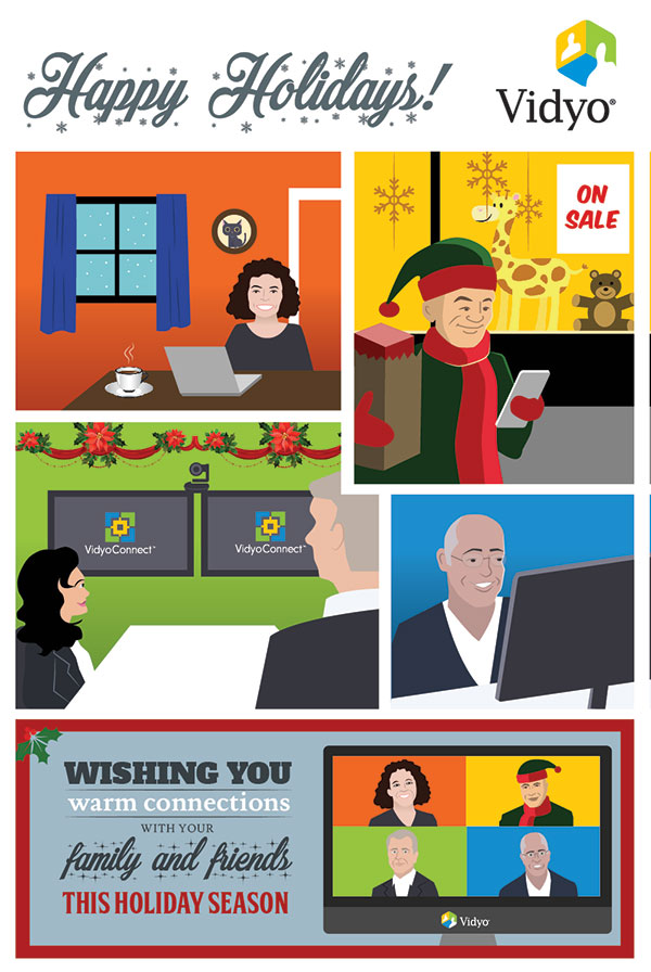 Happy Holidays from Vidyo