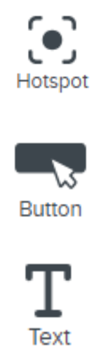 Interaction Editor Buttons Image - Gestalten Sie Ihr Training mit 360° und interaktiven Elementen