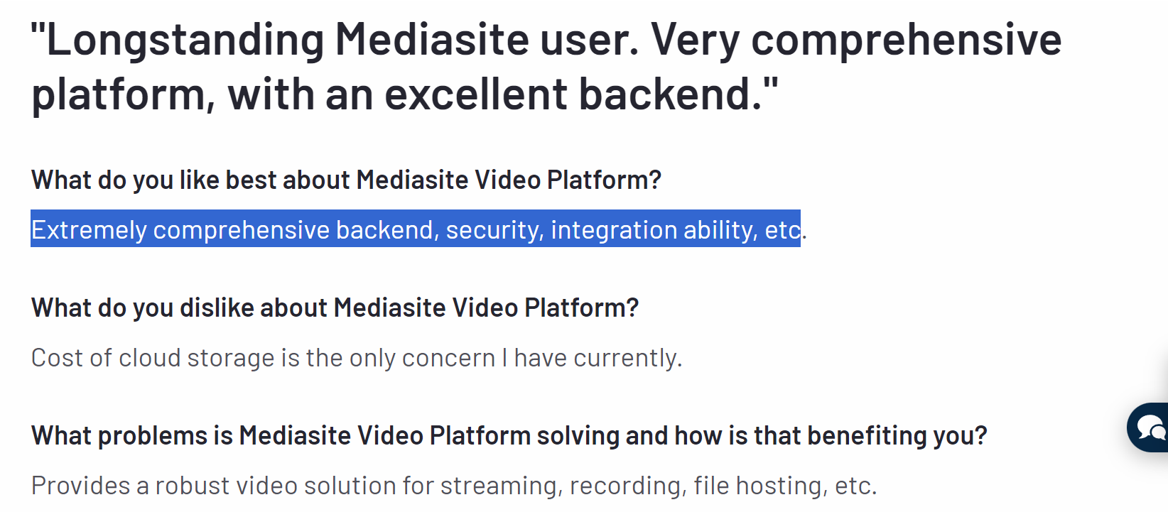 Mediasite Review Mediasite Review