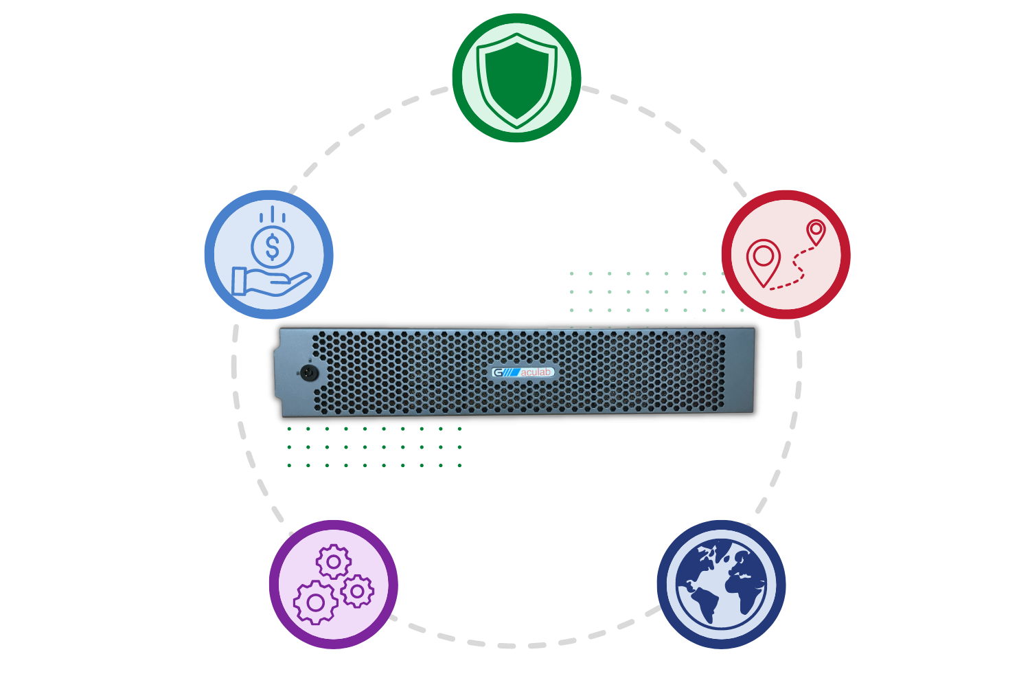 Hand eines Mannes, der einen Telefonhörer hält
