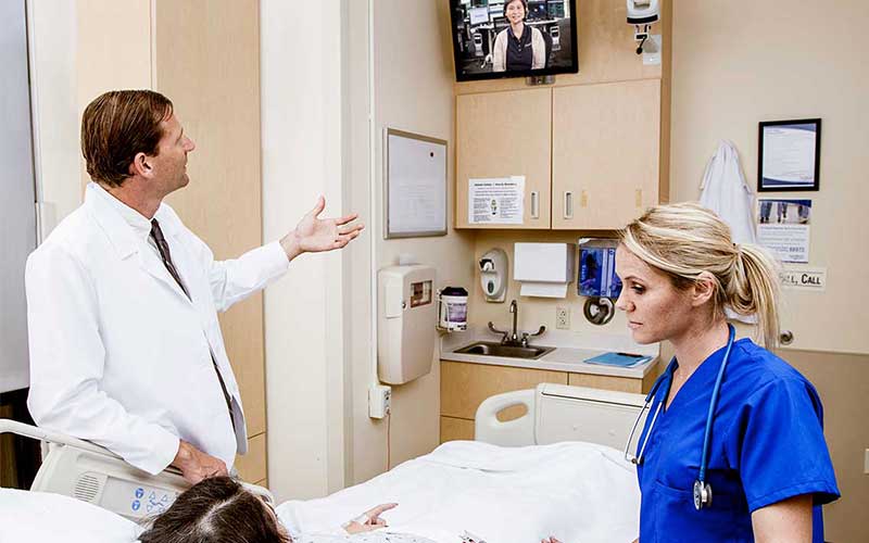 Utilizzo dell'unità di terapia intensiva per cure avanzate